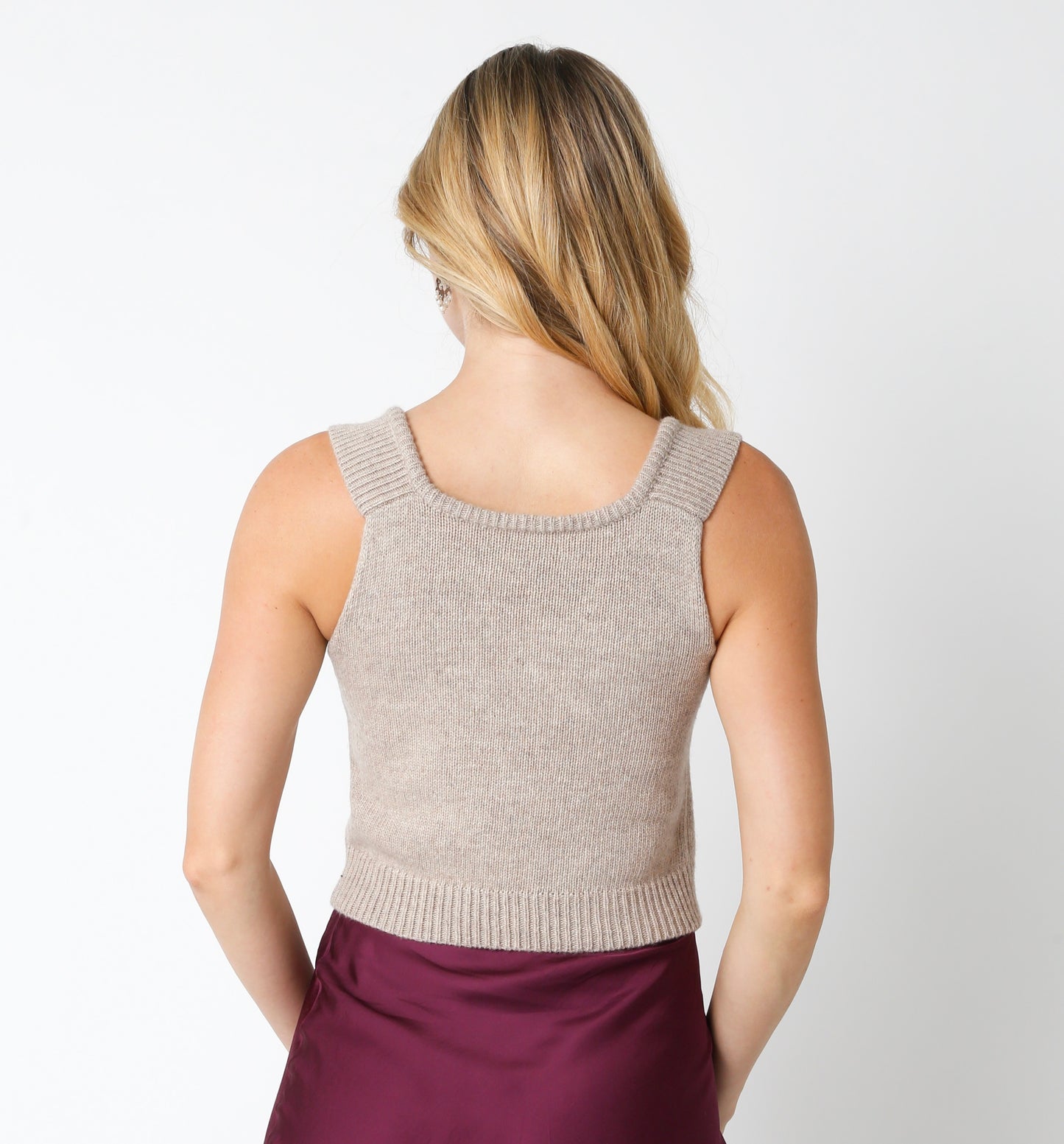 Knit Beige Top