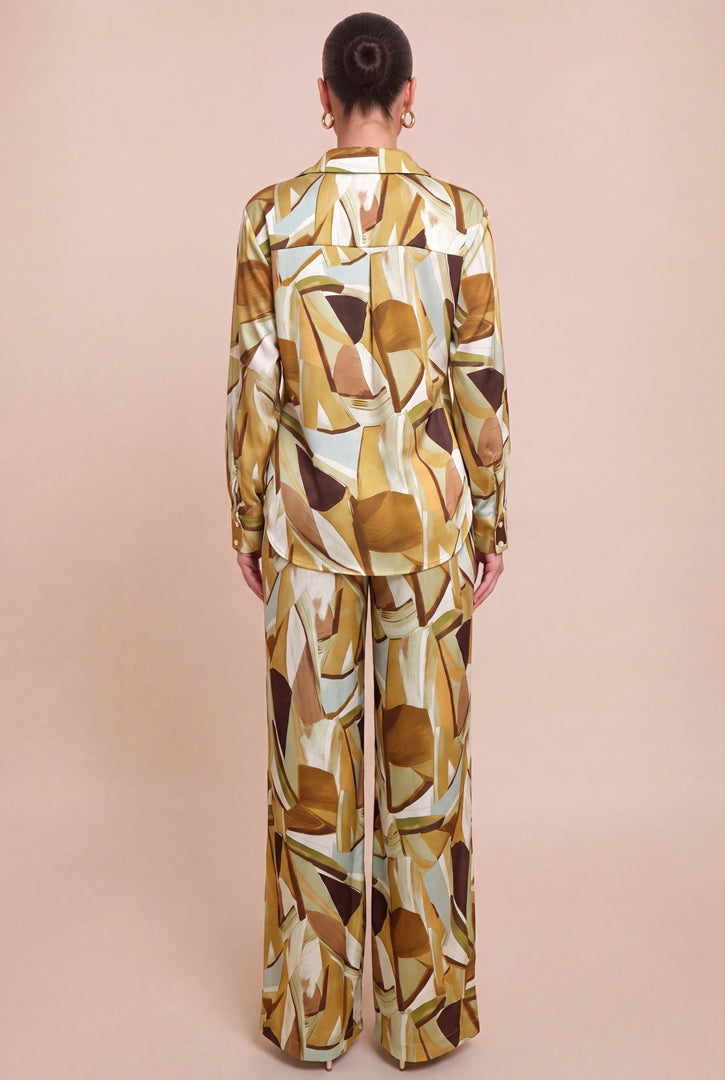 ABSTRACT SATIN SET