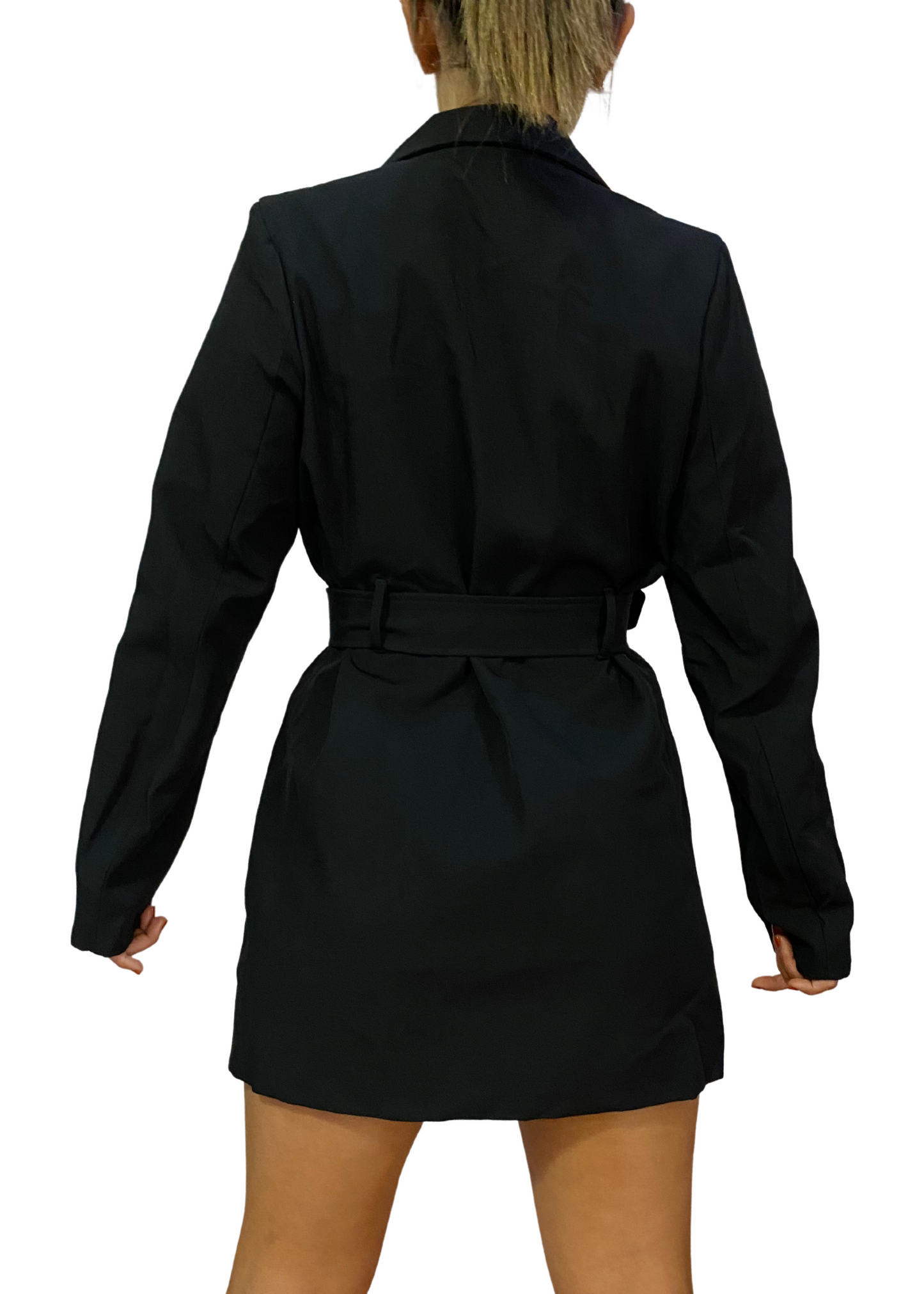 BLACK BLAZER DRESS